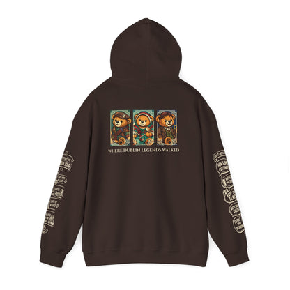 Legends of Dublin Hoodie – Street Legends edition, Dublin Souvenir Hoodie, Unisex Irish Hoodie, Gift from Ireland