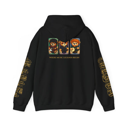 Legends of Dublin Hoodie – Dublin Music Edition, Dublin Souvenir Hoodie, Unisex Irish Hoodie, Gift from Ireland