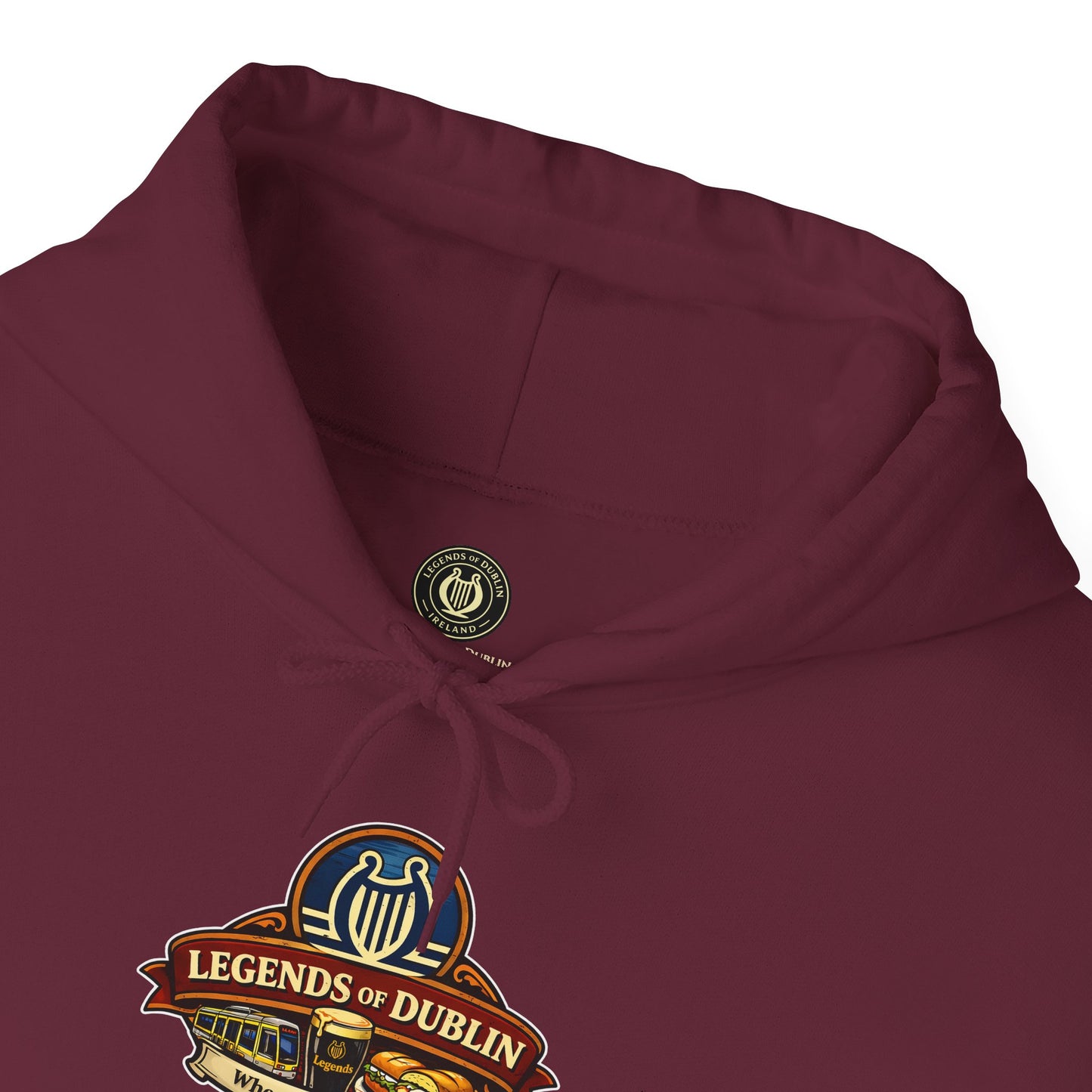 Legends of Dublin Hoodie – Dublin Actors Edition, Dublin Souvenir Hoodie, Unisex Irish Hoodie, Gift from Ireland