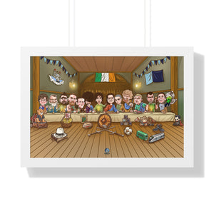 Dublin Legends Framed Horizontal Poster 24X16