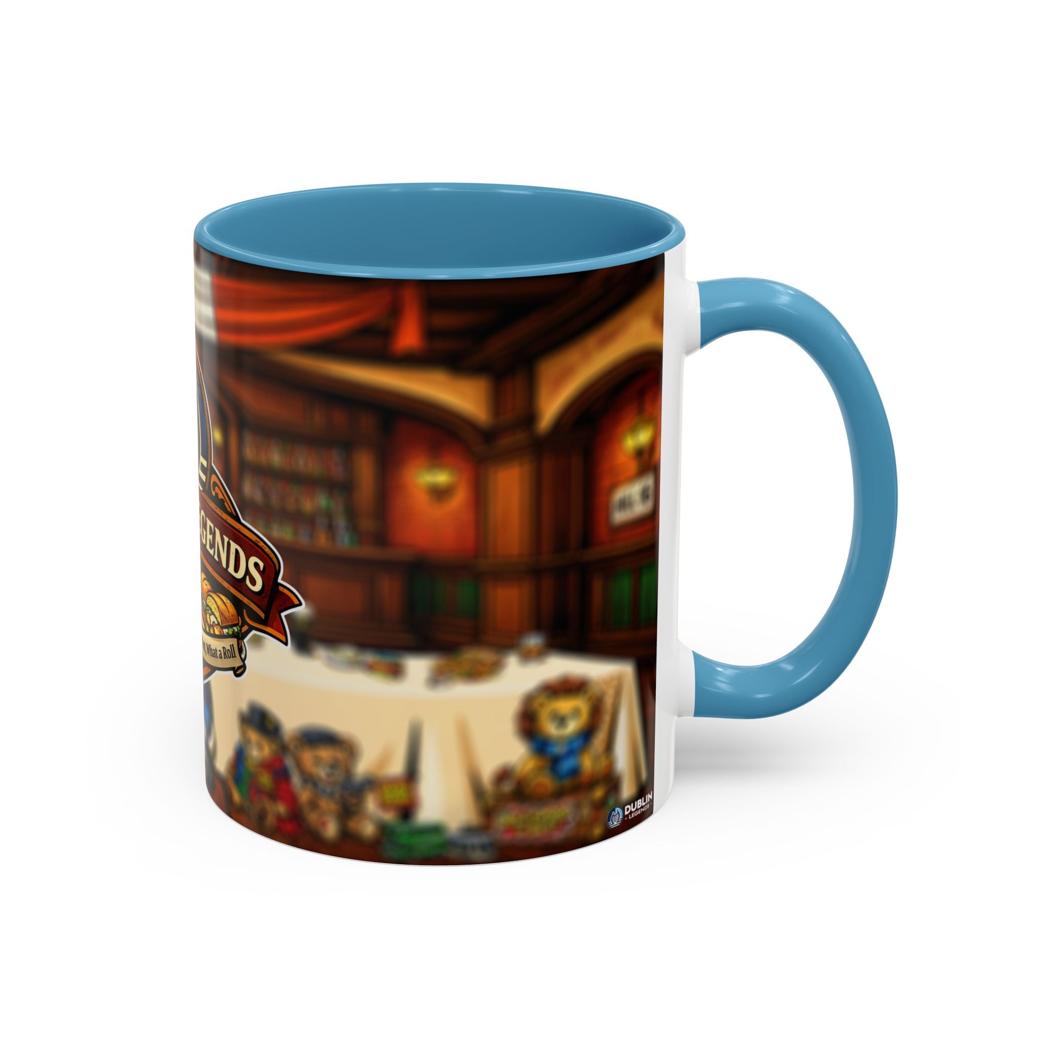 Dublin Legends Mug - “What a Ride, What a Pint, What a Roll” | Irish Pub Art Collector’s Cup