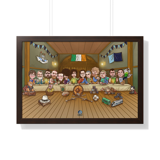 Dublin Legends Framed Horizontal Poster 30X20