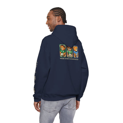 Legends of Dublin Hoodie – Dublin Sport edition, Dublin Souvenir Hoodie, Unisex Irish Hoodie, Gift from Ireland