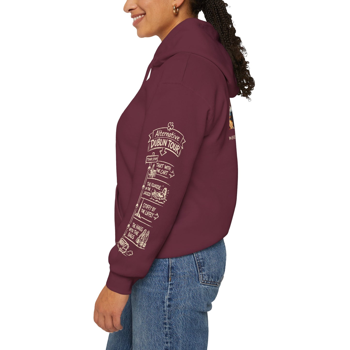 Legends of Dublin Hoodie – Dublin Actors Edition, Dublin Souvenir Hoodie, Unisex Irish Hoodie, Gift from Ireland