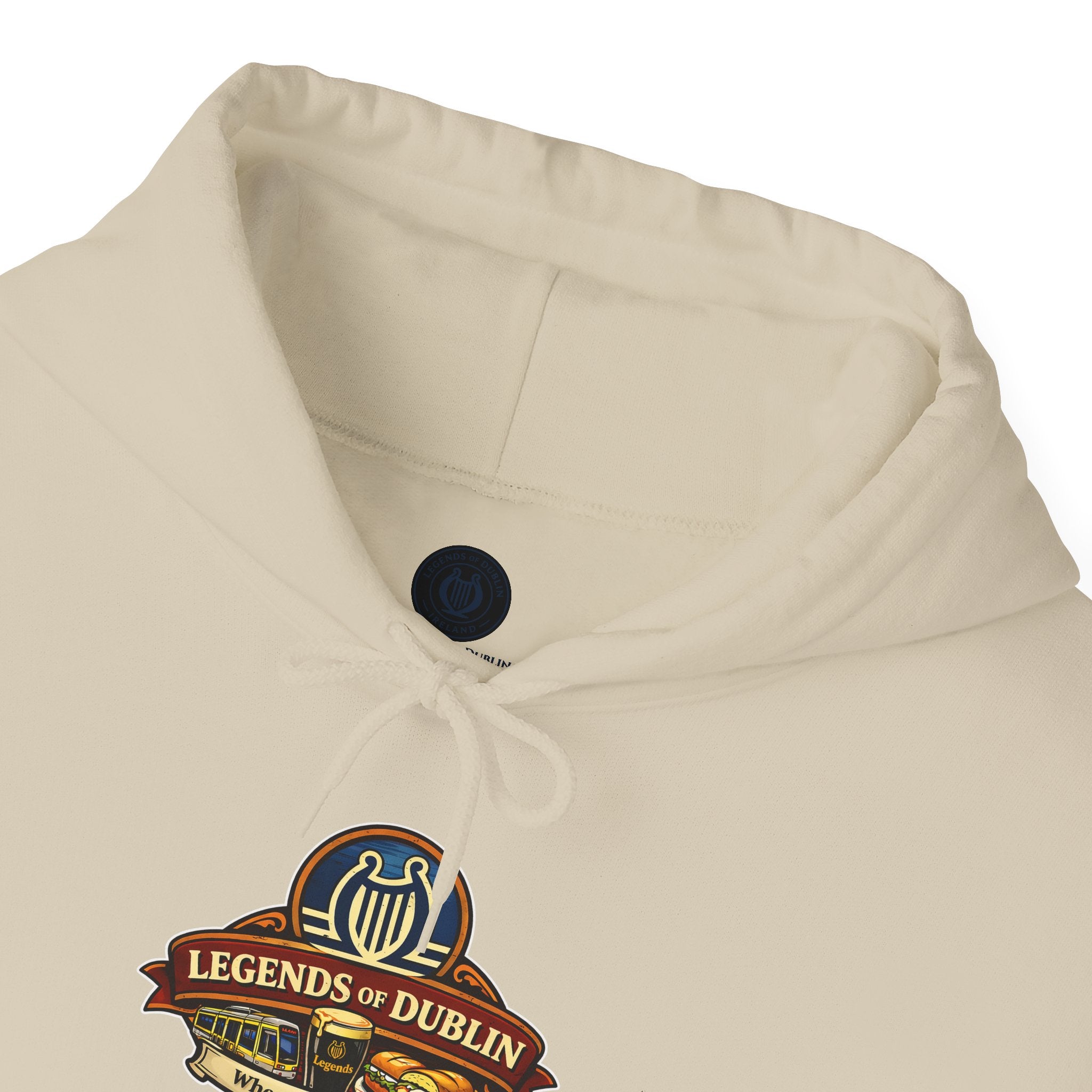 Legends of Dublin Hoodie – Dublin Writers edition, Dublin Souvenir Hoodie, Unisex Irish Hoodie, Gift from Ireland