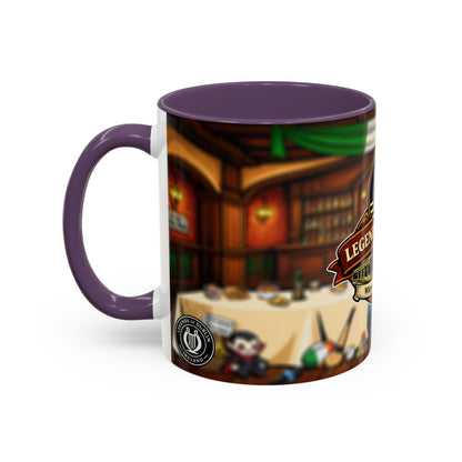 Legends of Dublin Coffee Mug – Irish Pub Scene Accent Mug (11oz)