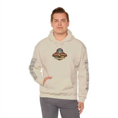Legends of Dublin Hoodie – Dublin Writers edition, Dublin Souvenir Hoodie, Unisex Irish Hoodie, Gift from Ireland