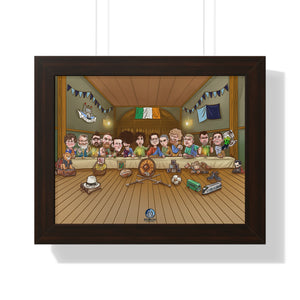 Dublin Legends Framed Horizontal Poster 14X11