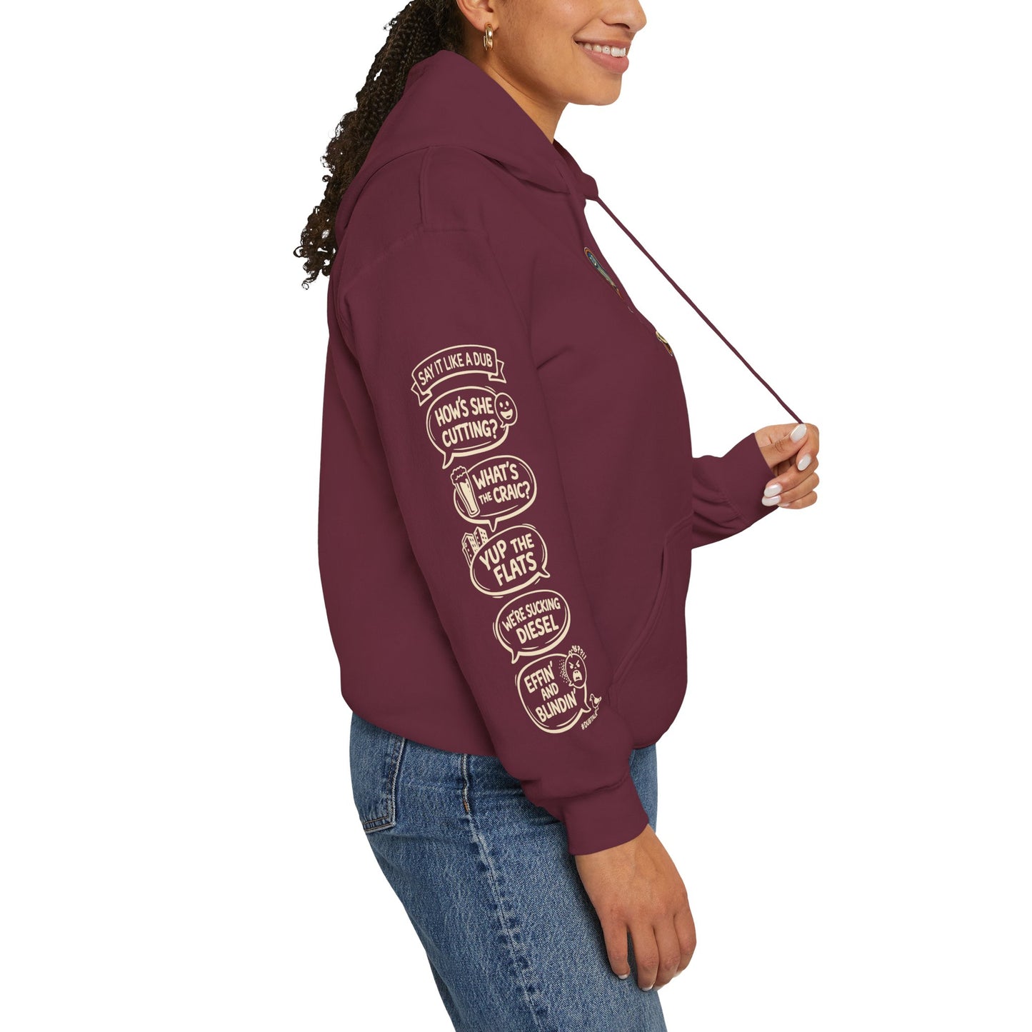 Legends of Dublin Hoodie – Dublin Actors Edition, Dublin Souvenir Hoodie, Unisex Irish Hoodie, Gift from Ireland