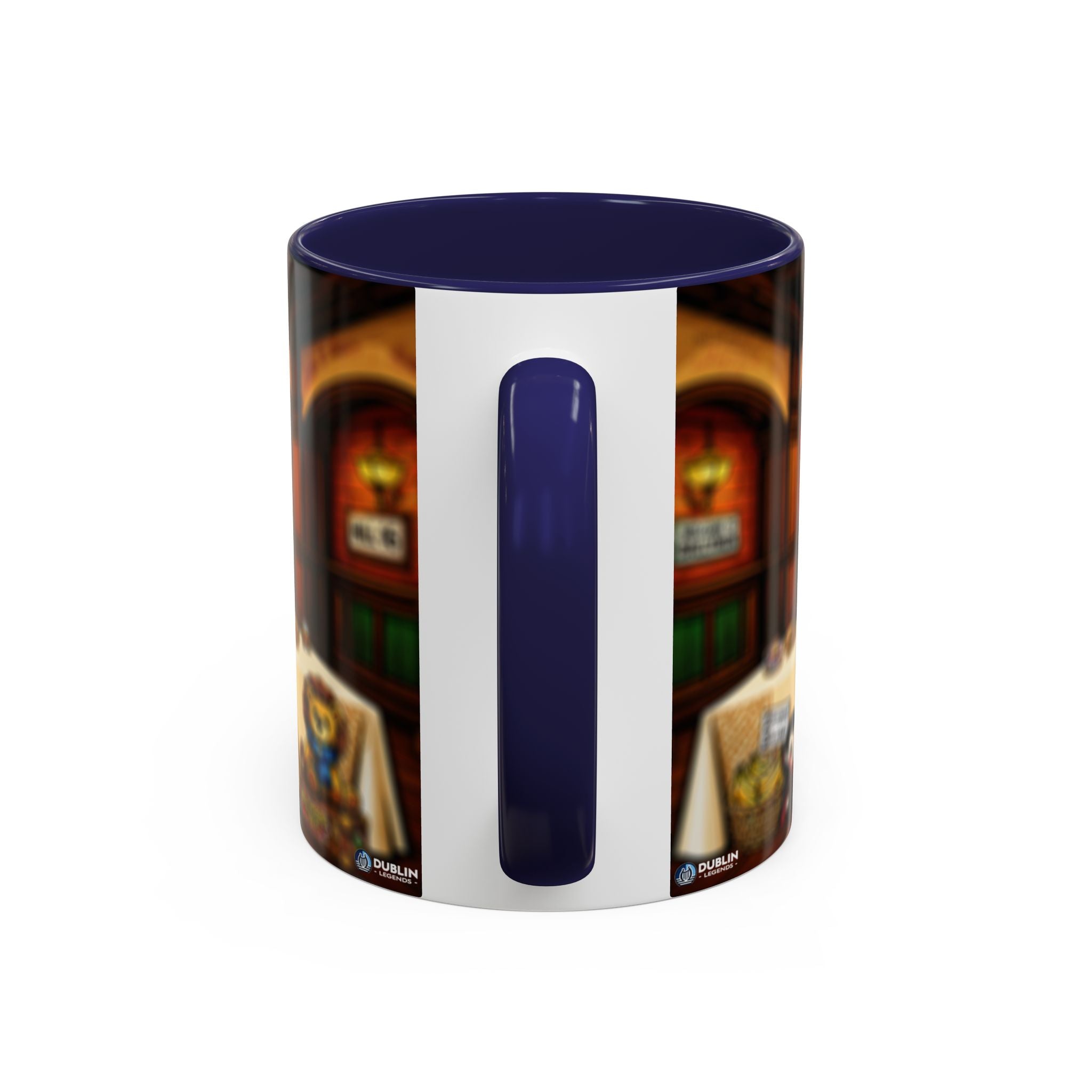 Dublin Legends Mug - “What a Ride, What a Pint, What a Roll” | Irish Pub Art Collector’s Cup