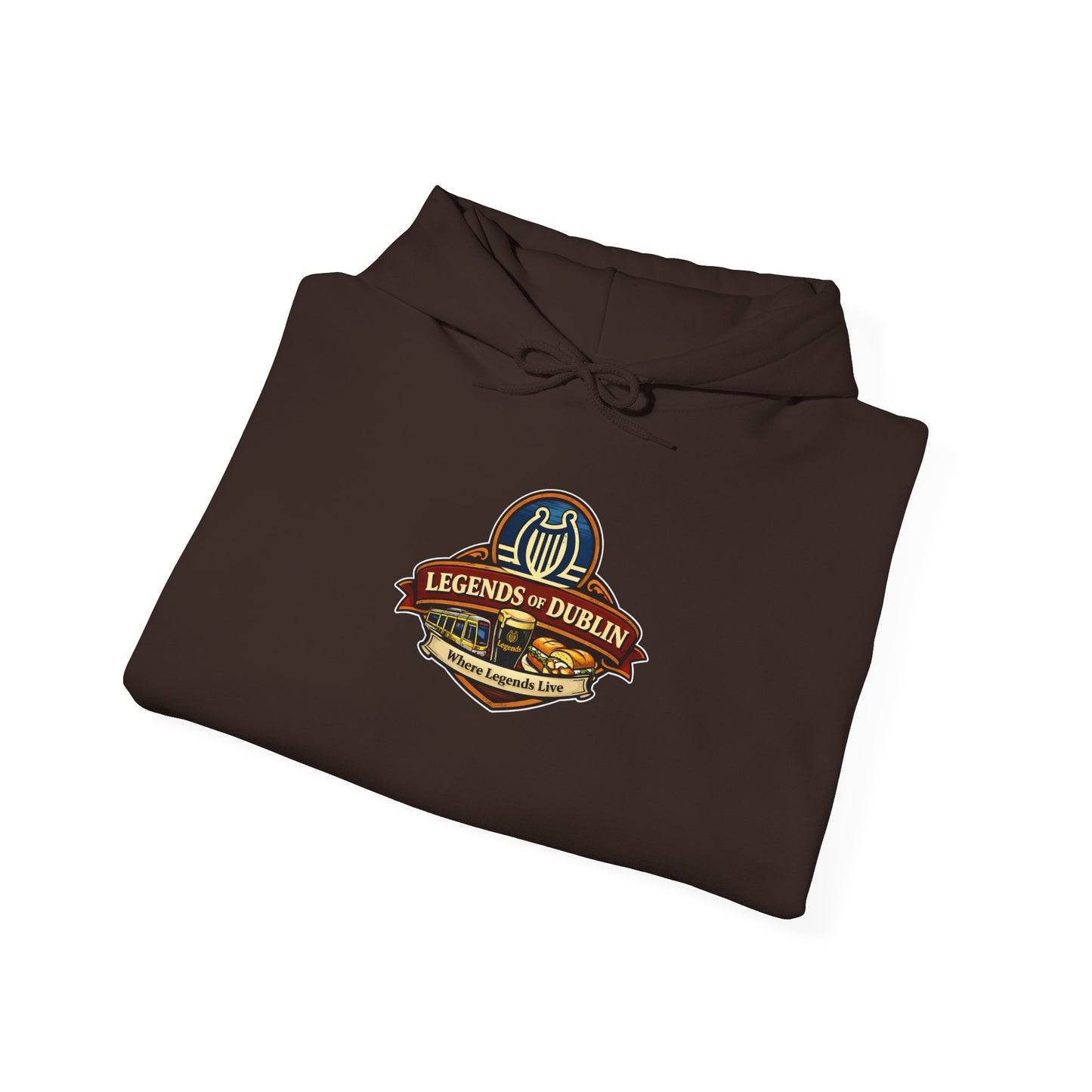 Legends of Dublin Hoodie – Street Legends edition, Dublin Souvenir Hoodie, Unisex Irish Hoodie, Gift from Ireland