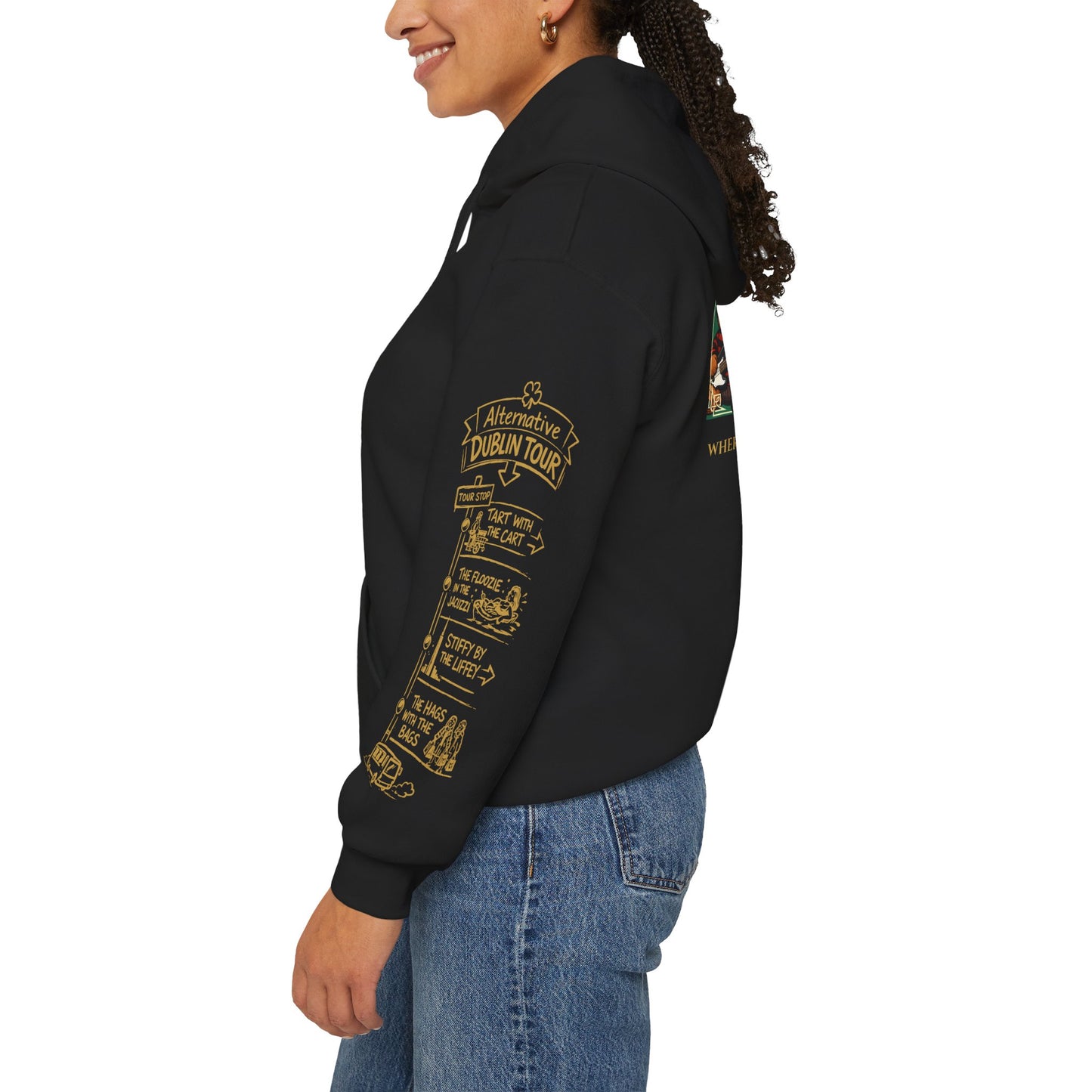 Legends of Dublin Hoodie – Dublin Music Edition, Dublin Souvenir Hoodie, Unisex Irish Hoodie, Gift from Ireland