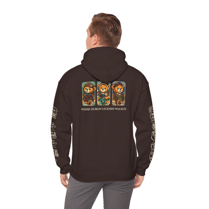 Legends of Dublin Hoodie – Street Legends edition, Dublin Souvenir Hoodie, Unisex Irish Hoodie, Gift from Ireland