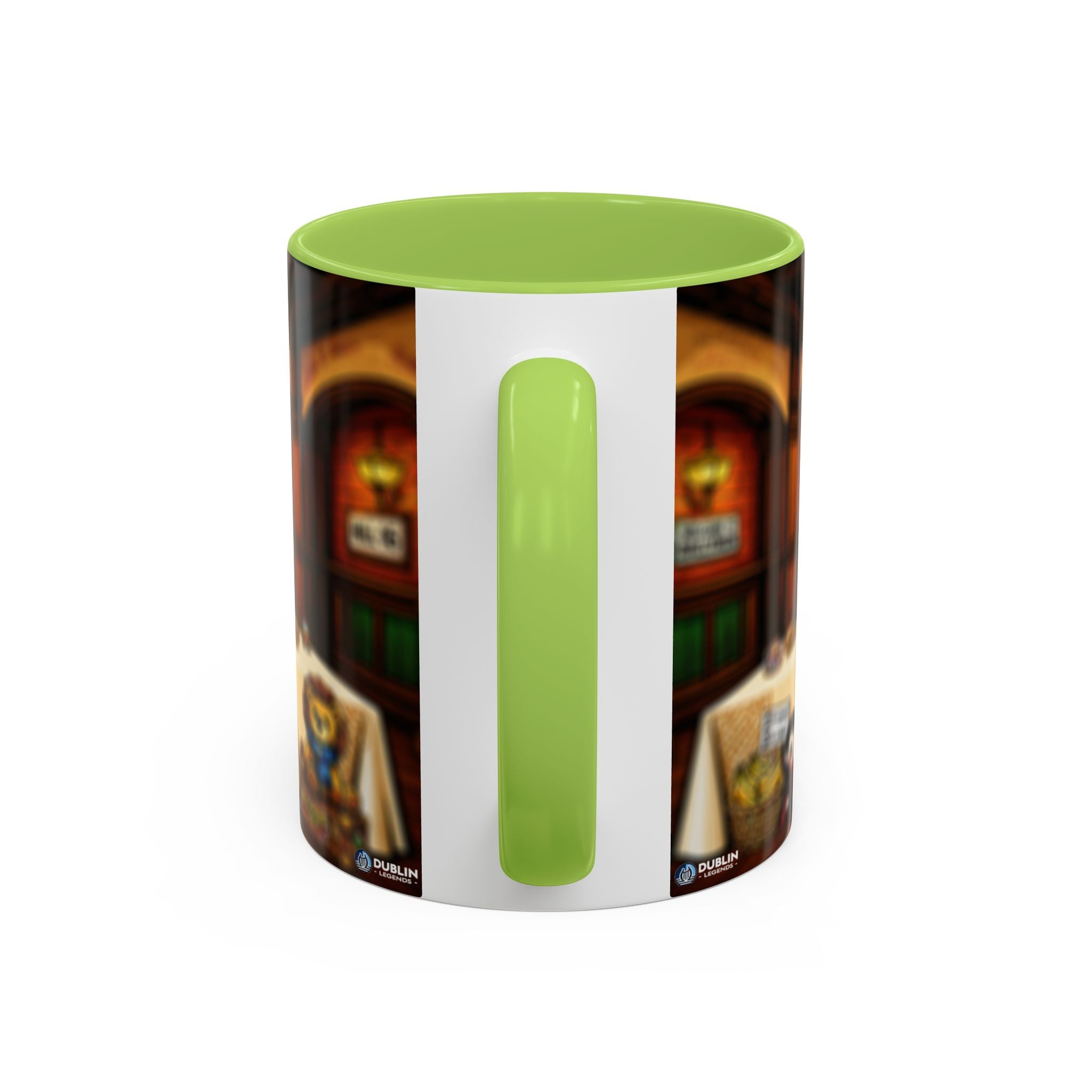 Dublin Legends Mug - “What a Ride, What a Pint, What a Roll” | Irish Pub Art Collector’s Cup