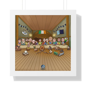 Dublin Legends Framed Horizontal Poster 16X16