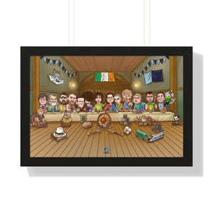 Dublin Legends Framed Horizontal Poster 24X16