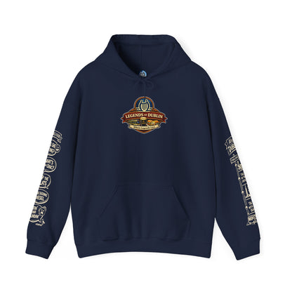 Legends of Dublin Hoodie – Dublin Sport edition, Dublin Souvenir Hoodie, Unisex Irish Hoodie, Gift from Ireland