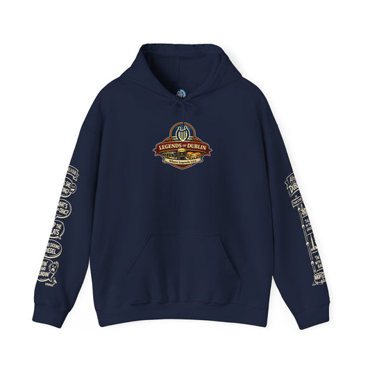 Legends of Dublin Hoodie – Dublin Sport edition, Dublin Souvenir Hoodie, Unisex Irish Hoodie, Gift from Ireland