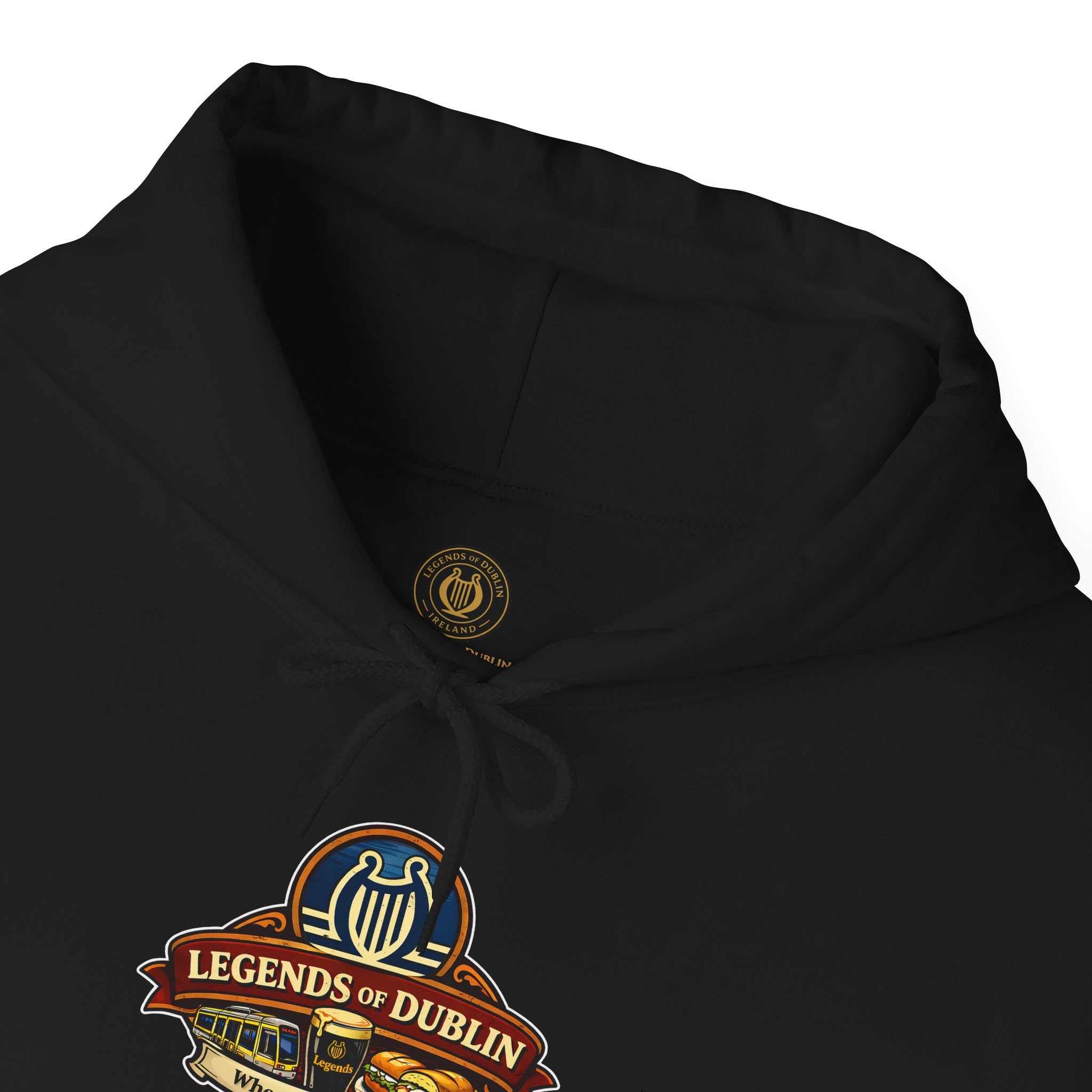 Legends of Dublin Hoodie – Dublin Music Edition, Dublin Souvenir Hoodie, Unisex Irish Hoodie, Gift from Ireland