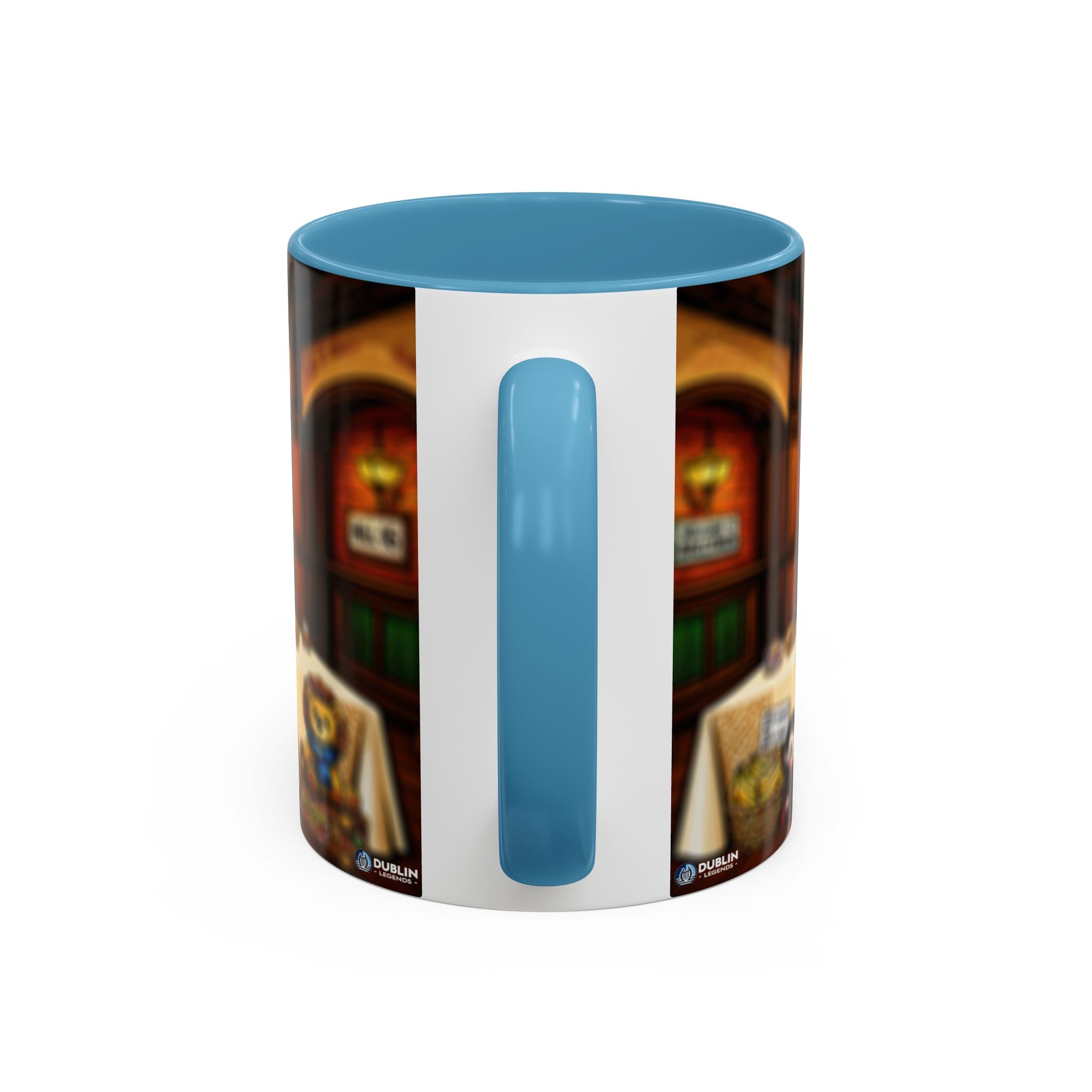 Dublin Legends Mug - “What a Ride, What a Pint, What a Roll” | Irish Pub Art Collector’s Cup